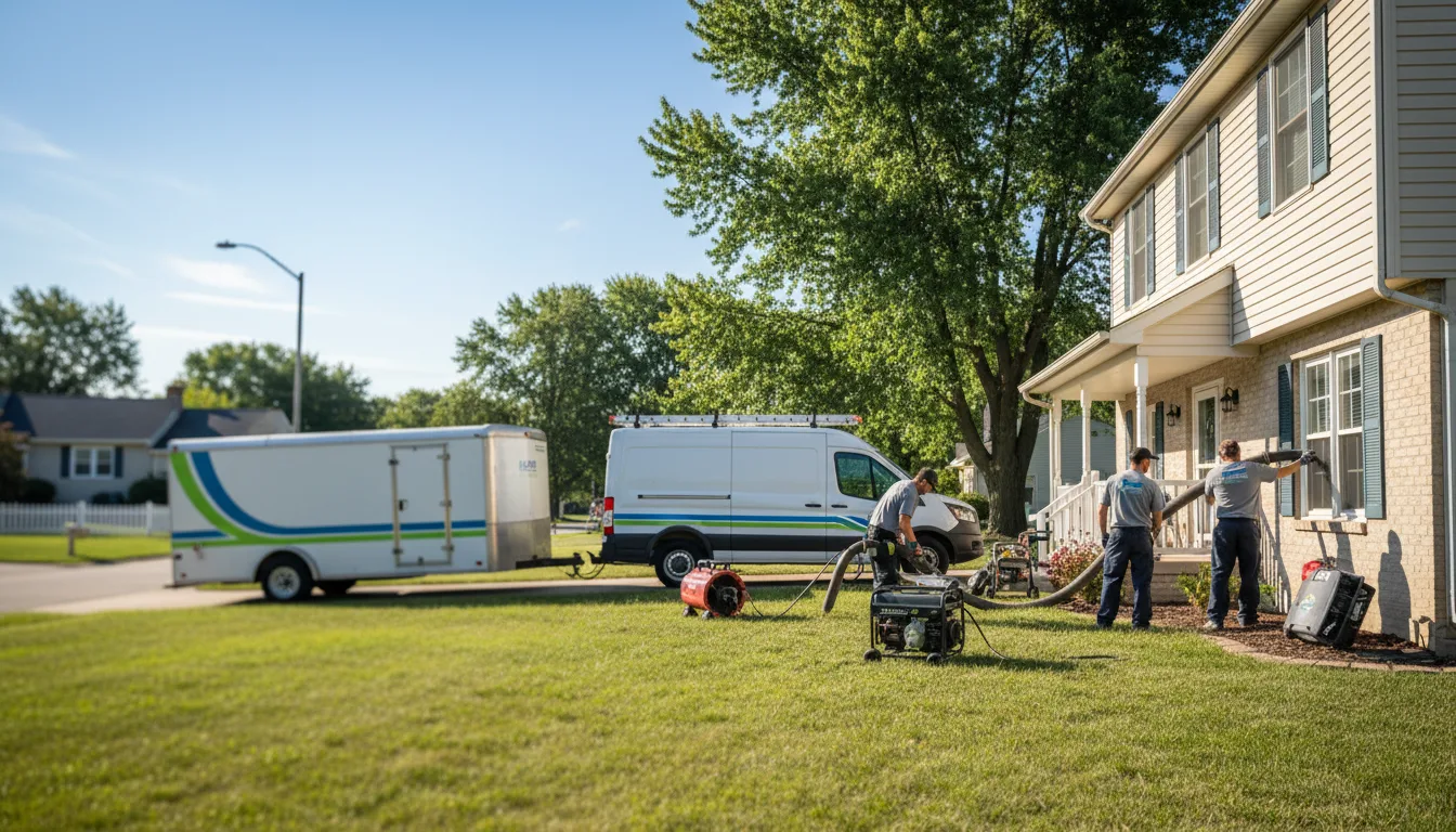 Flooded Basement Restoration And Cleanup With Repair in Frankfort, MI near me